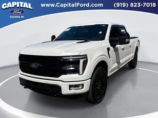 Used 2025 White Ford Platinum image 1