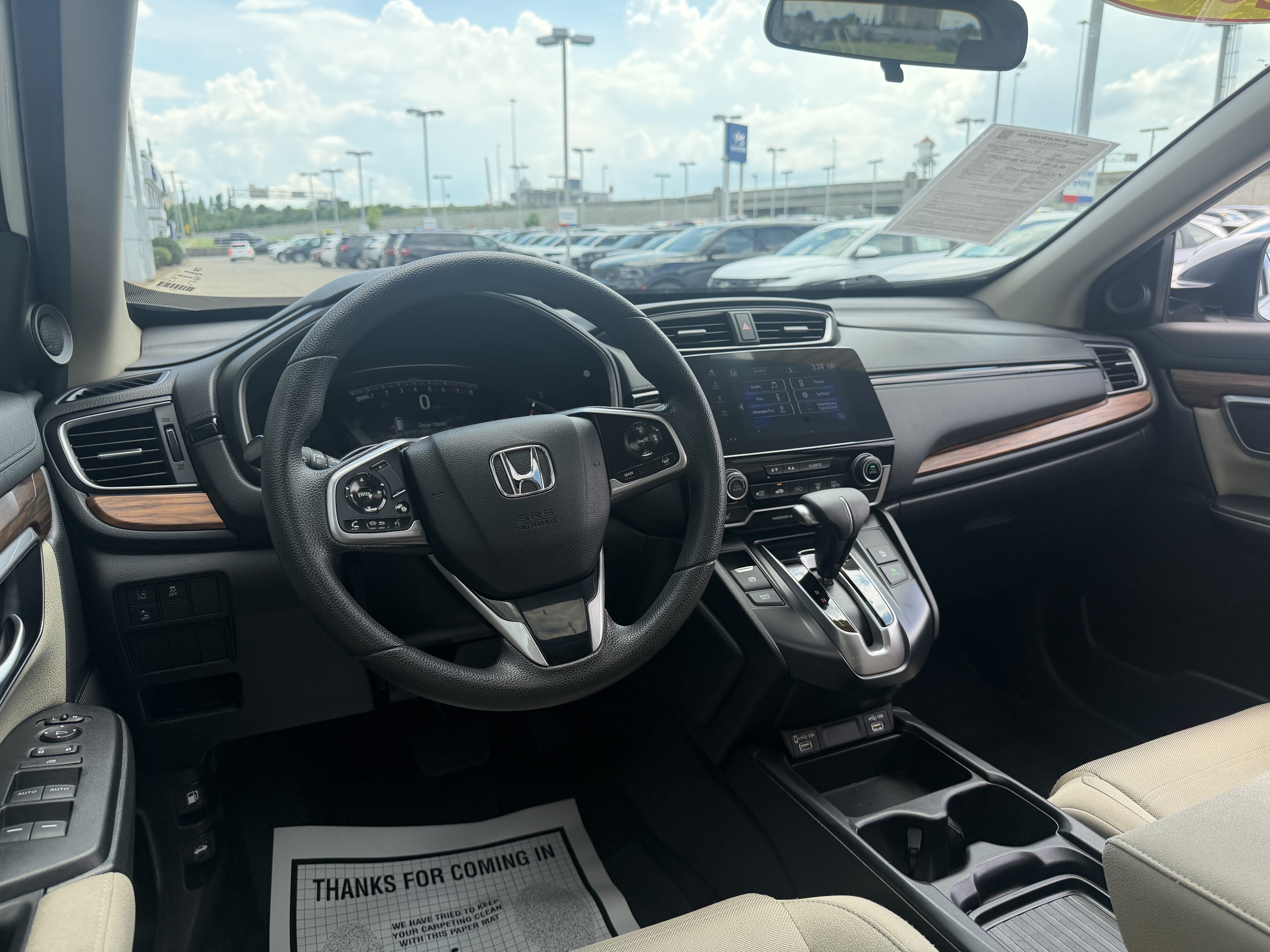 Used 2021 Platinum White Pearl Honda EX image 28