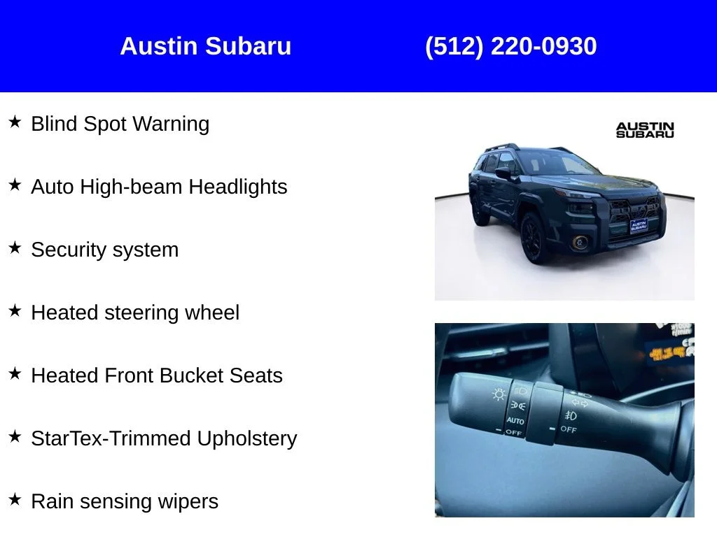 New 2026 Green Subaru Wilderness image 17