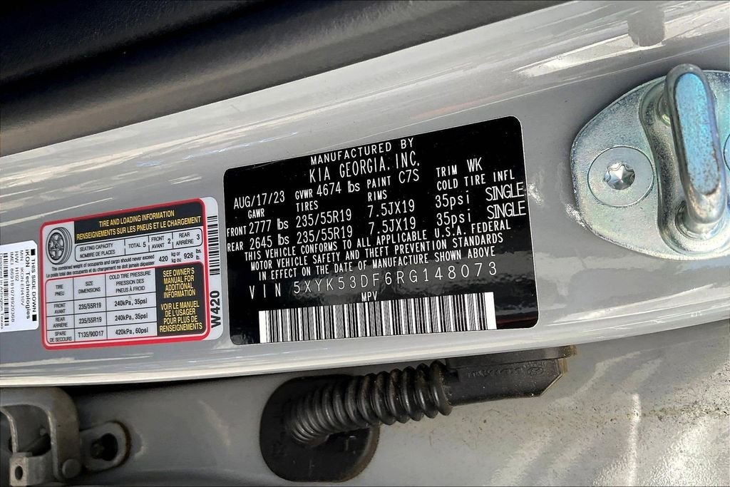 Certified Used 2024 Wolf Gray Kia SX-Prestige image 19