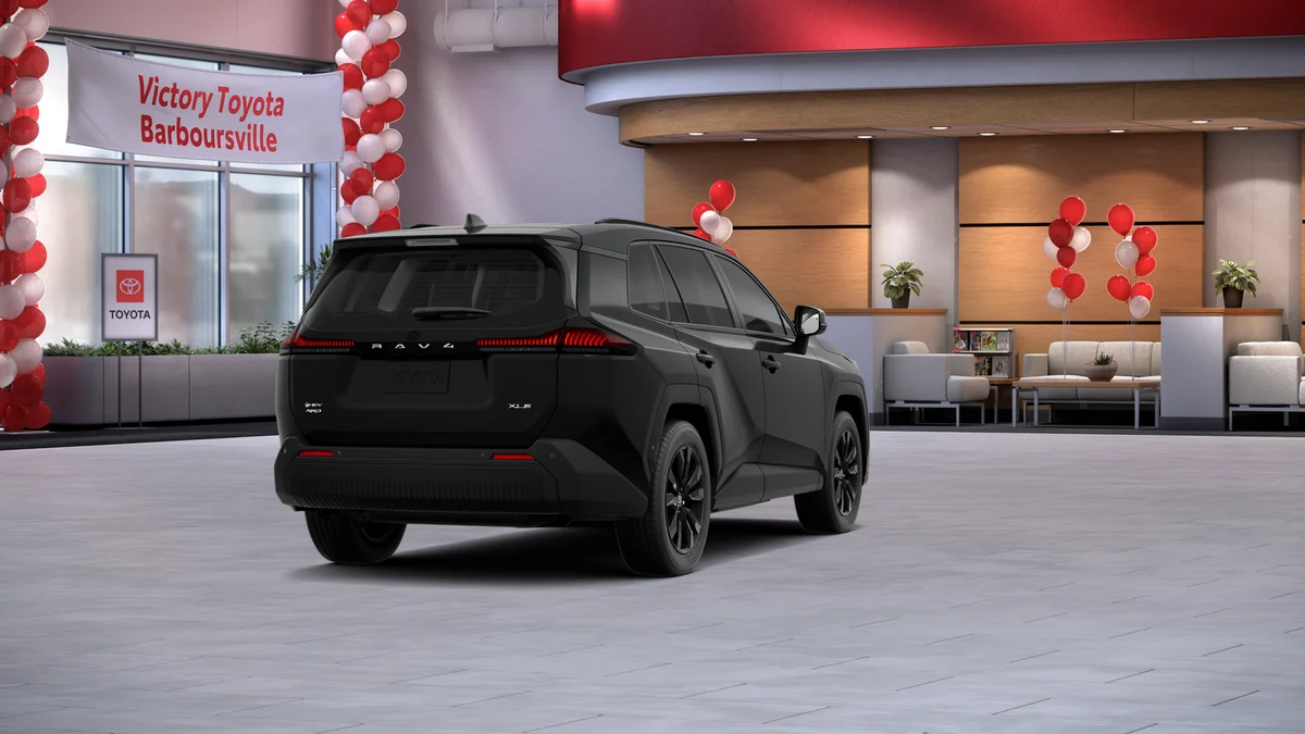 New 2026 Midnight Black Metallic Toyota XLE Premium image 9