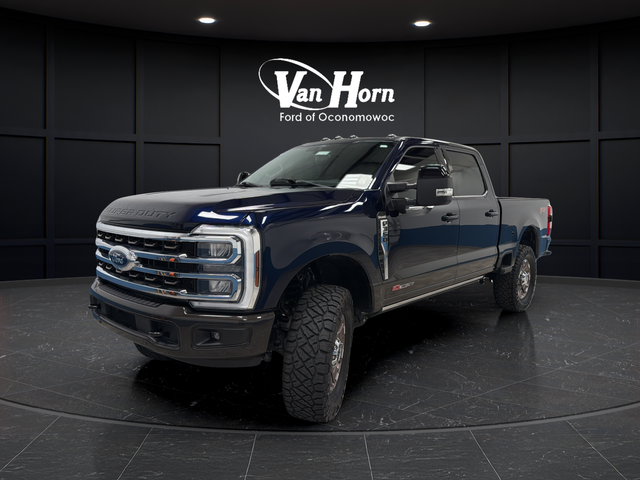 Used 2024 Antimatter Blue Metallic Ford King Ranch image 3