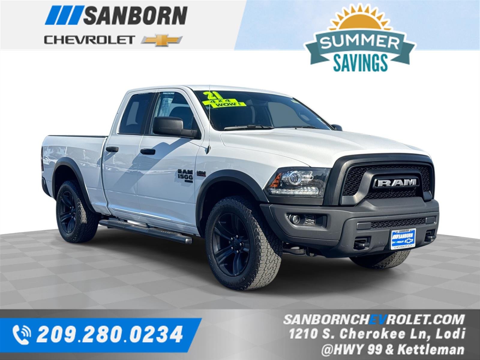 2021 RAM 1500 Classic Warlock 4x4 Quad Cab 6'4's photo