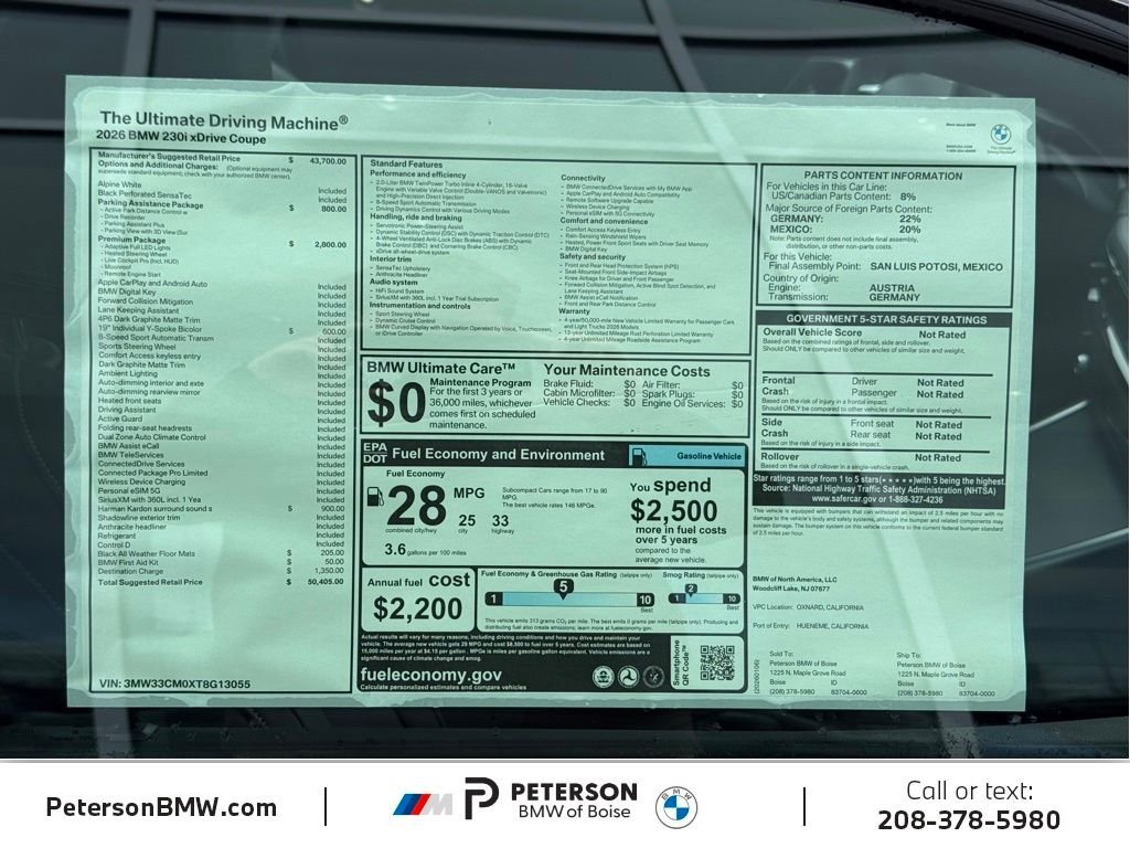 2026 BMW 2 Series 230i - Photo 39