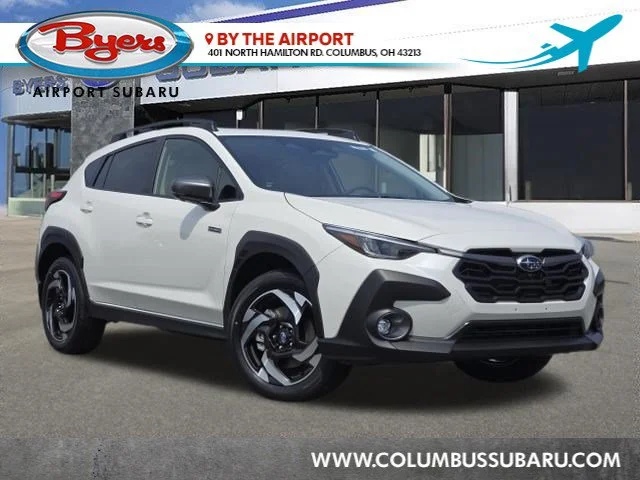 New 2026 Crystal White Pearl Subaru Limited Hybrid image 1