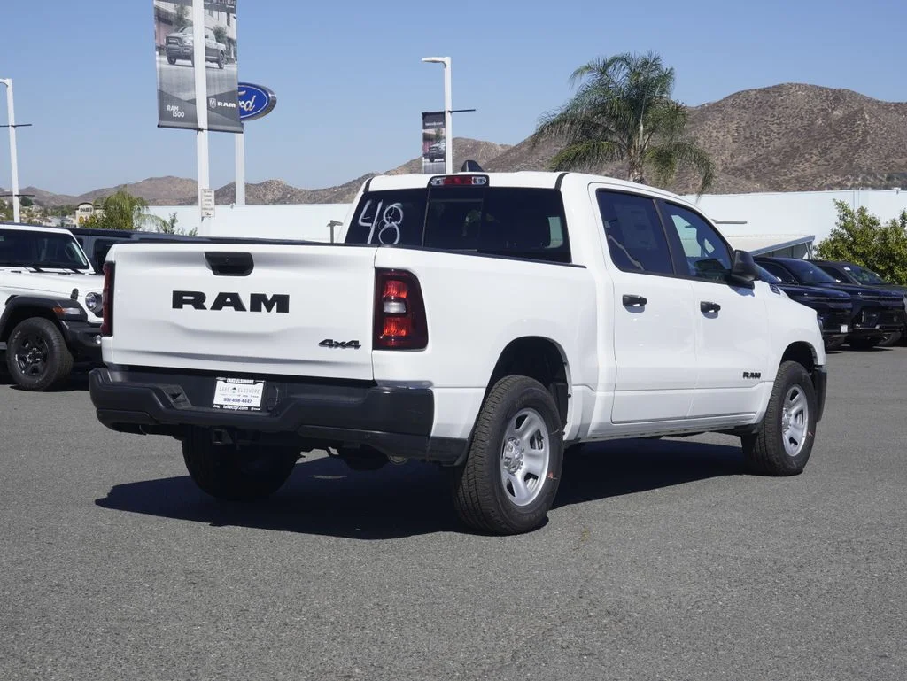 New 2026 Bright White Clear-Coat Exterior Paint RAM Tradesman image 3