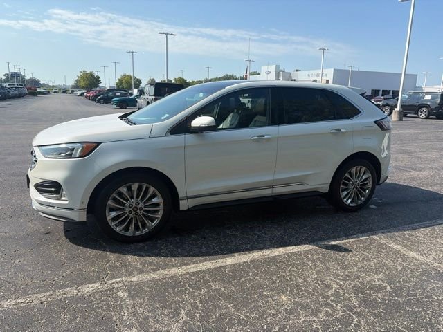 Used 2020 Ford Edge Titanium with VIN 2FMPK4K97LBA95344 for sale in Lima, OH