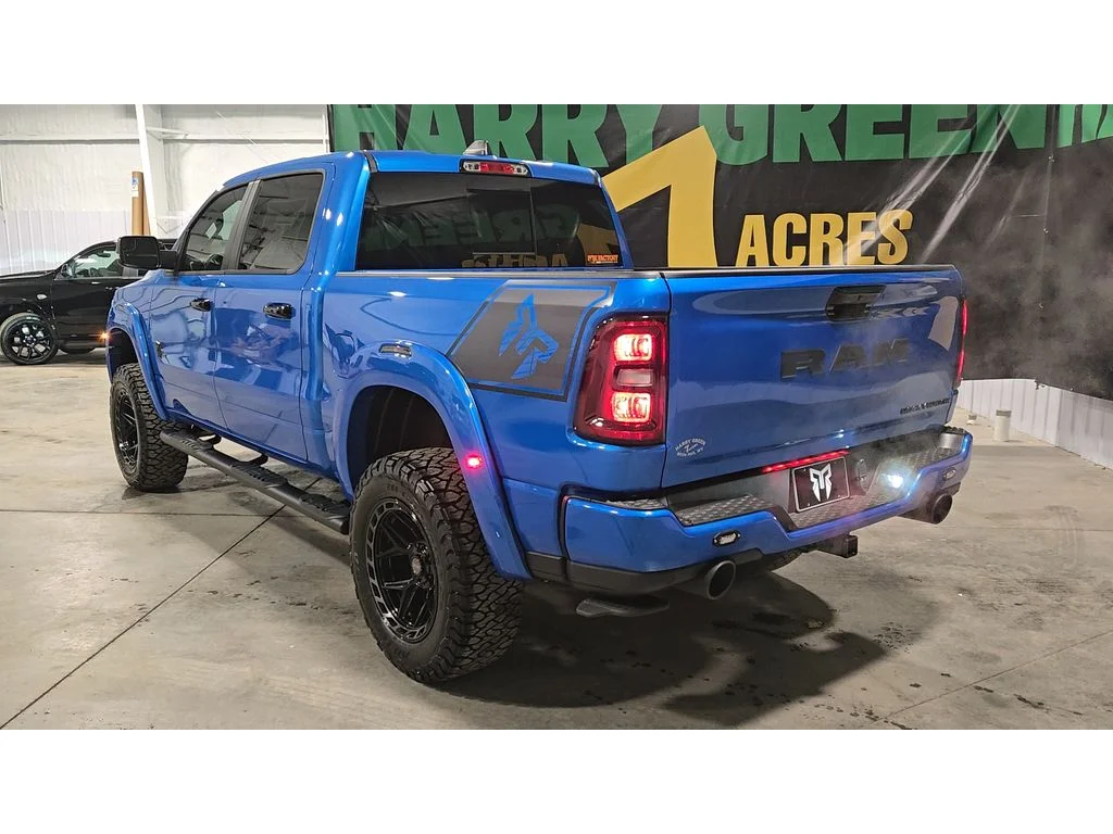 New 2026 Hydro Blue Pearl-Coat Exterior Paint RAM Big Horn Rocky Ridge image 7
