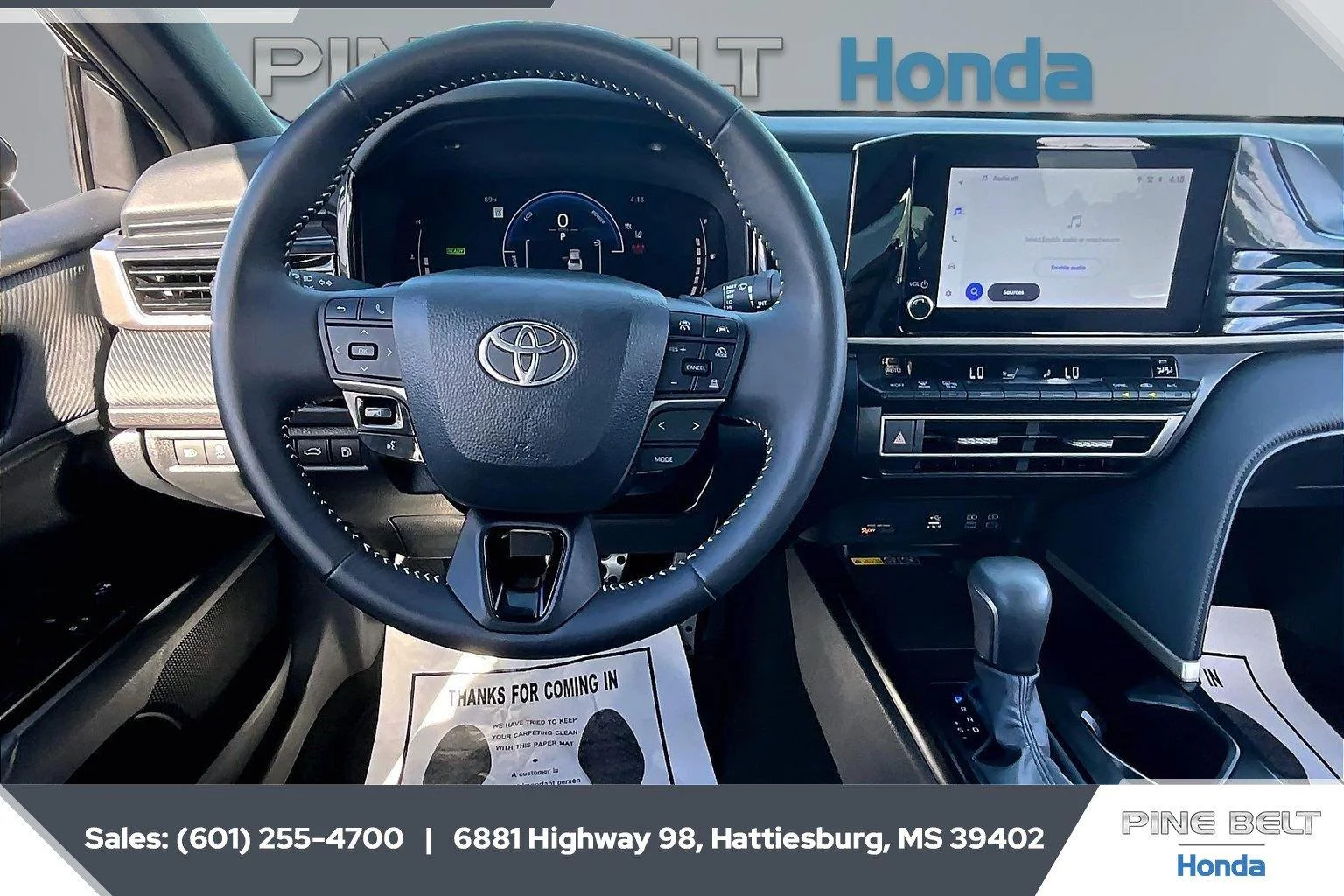 Used 2026 Midnight Black Metallic Toyota LE image 5