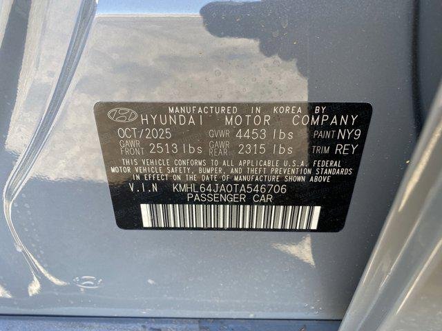 New 2026 Transmission Blue Hyundai SEL Sport image 10