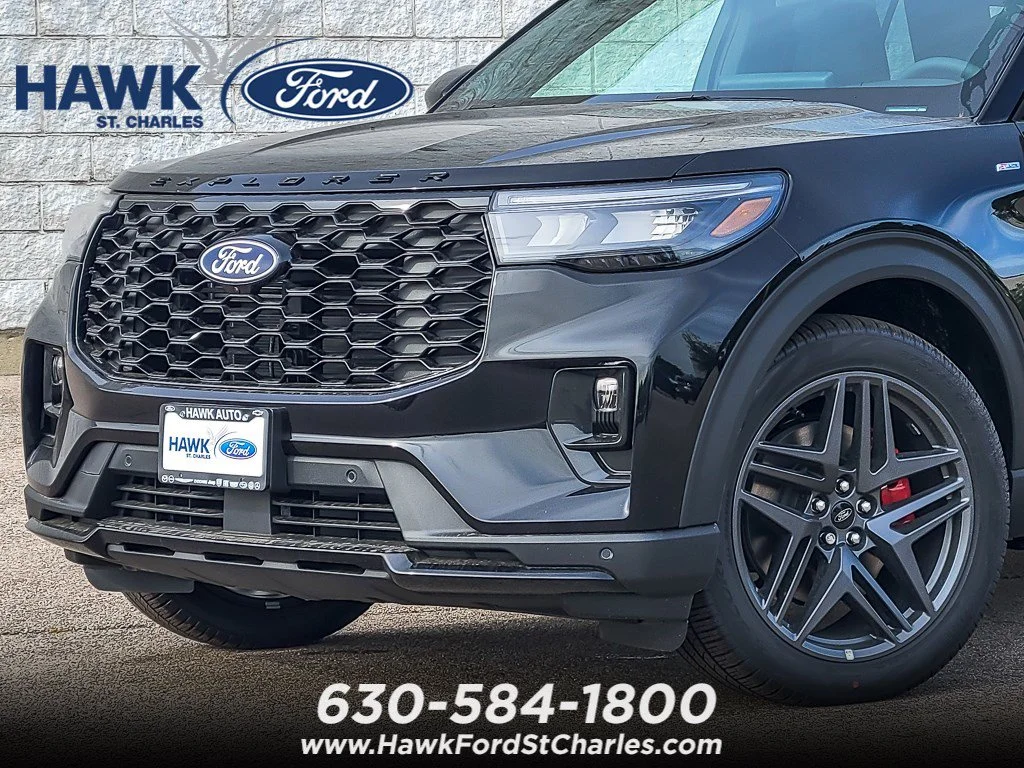 New 2027 Agate Black Metallic Ford 4DR 4WD ST-LINE image 1