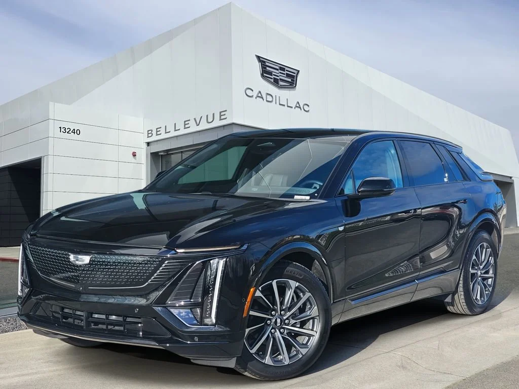 Used 2025 Stellar Black Metallic Cadillac Sport 2 image 1