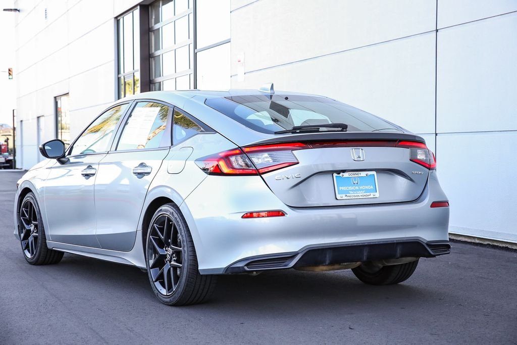 Used 2023 Lunar Silver Metallic Honda Sport image 9