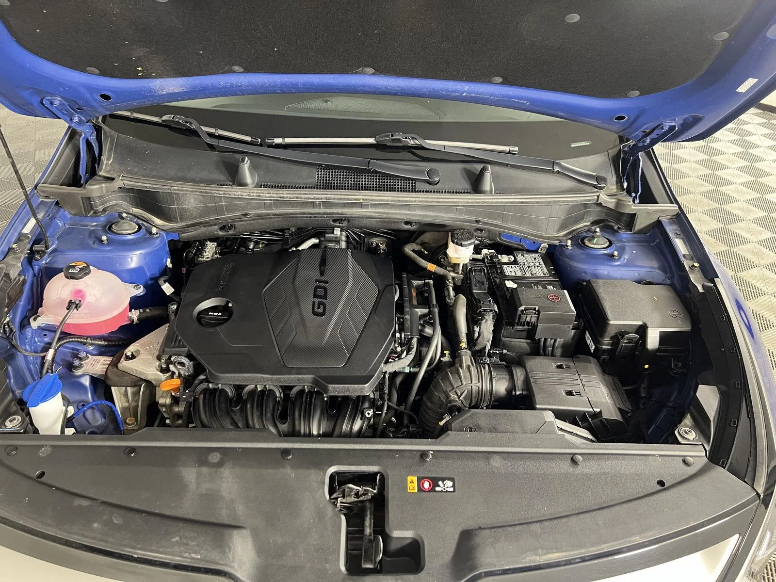 Used 2023 Sapphire Blue Kia EX image 23