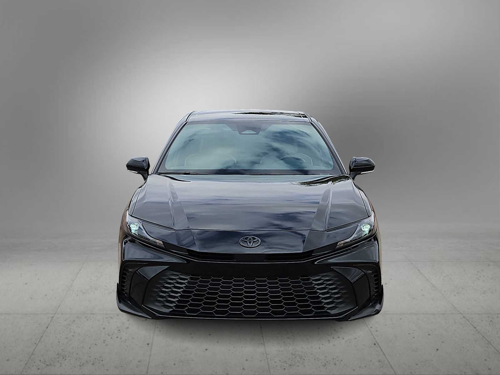 Used 2025 Midnight Black Metallic Toyota SE image 3