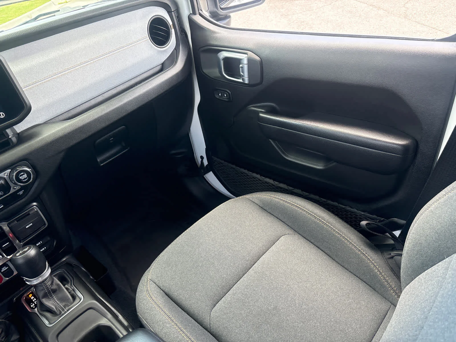 Used 2024 Bright White Clearcoat Jeep Willys image 17