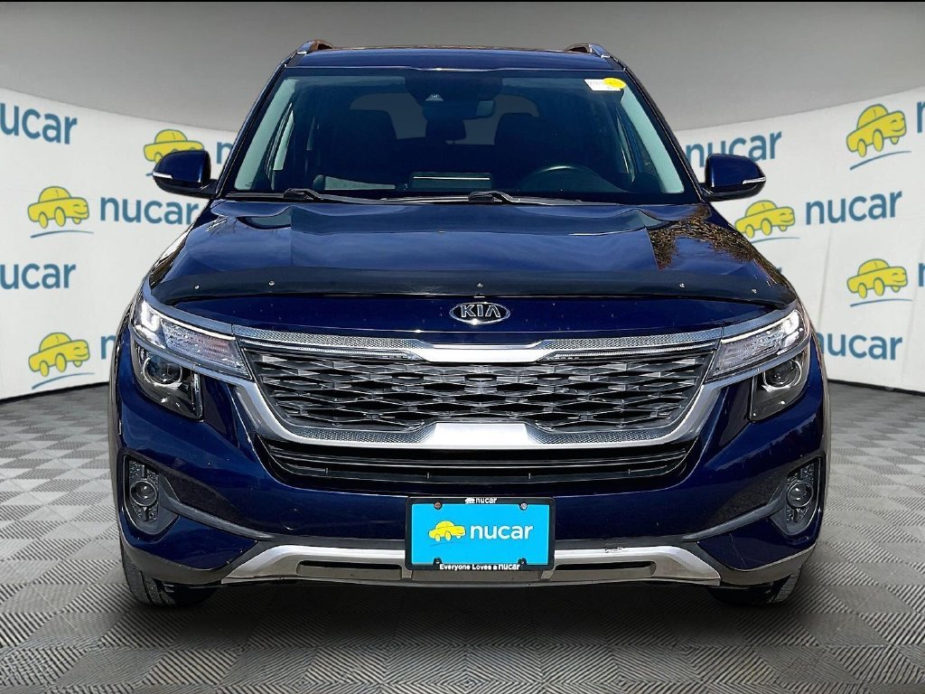 Used 2021 Kia Seltos EX with VIN KNDERCAA2M7039299 for sale in Westford, MA