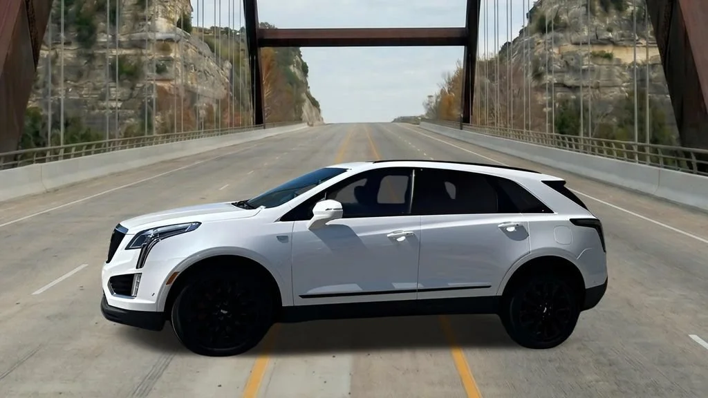 New 2026 Crystal White Tricoat Cadillac Sport image 4