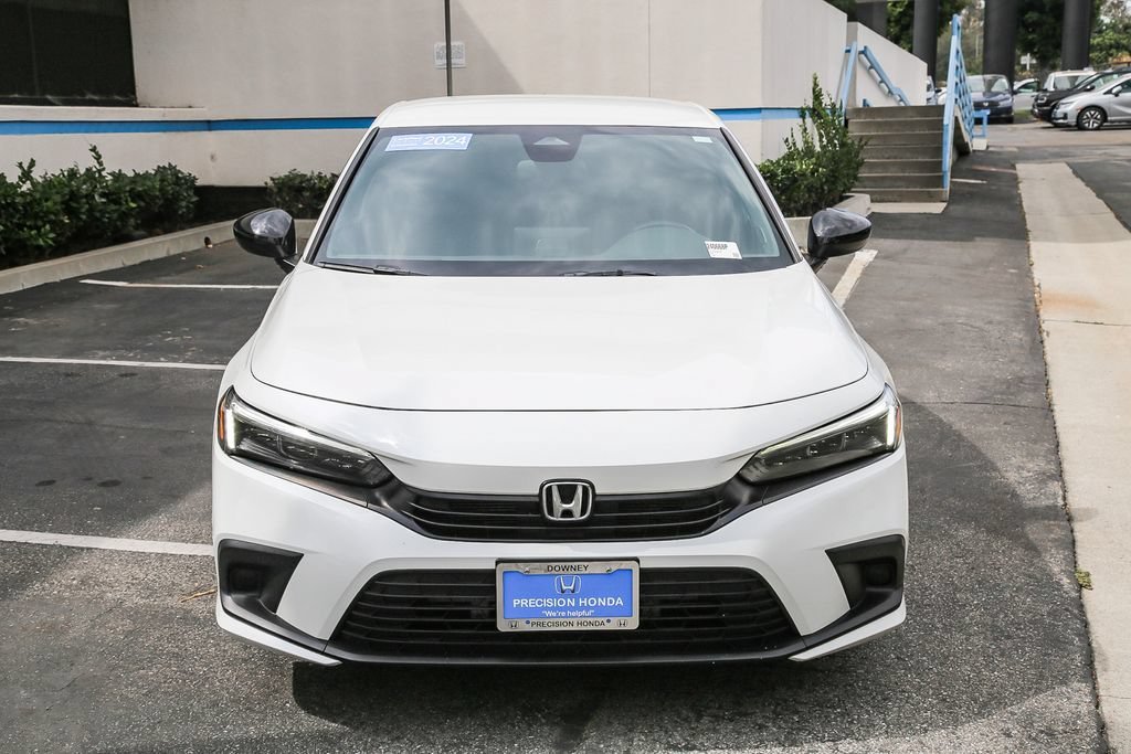 Certified Used 2024 Platinum White Pearl Honda 2.0L 4D SPORT image 29