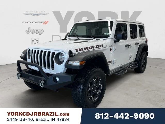 Used 2023 White Jeep Rubicon image 1