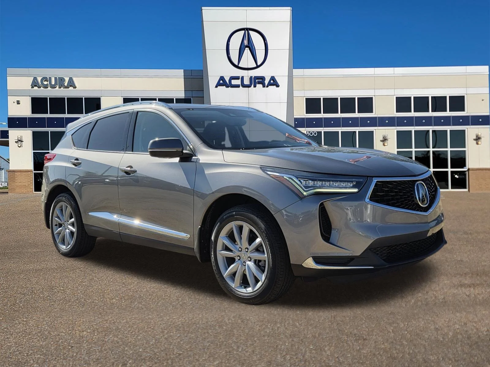 Used 2023 Liquid Carbon Metallic Acura RDX image 27