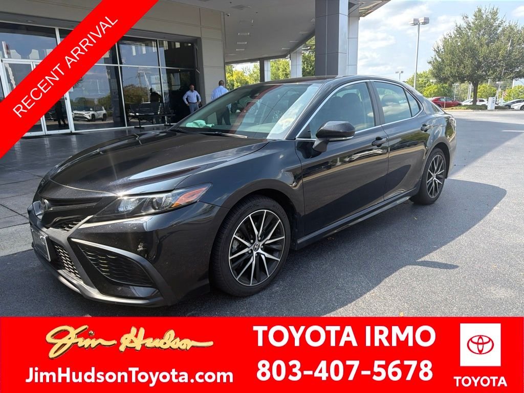 Used 2024 Black Toyota SE image 1