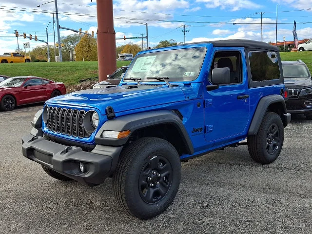 New 2026 Hydro Blue Pearl-Coat Exterior Paint Jeep Sport image 4