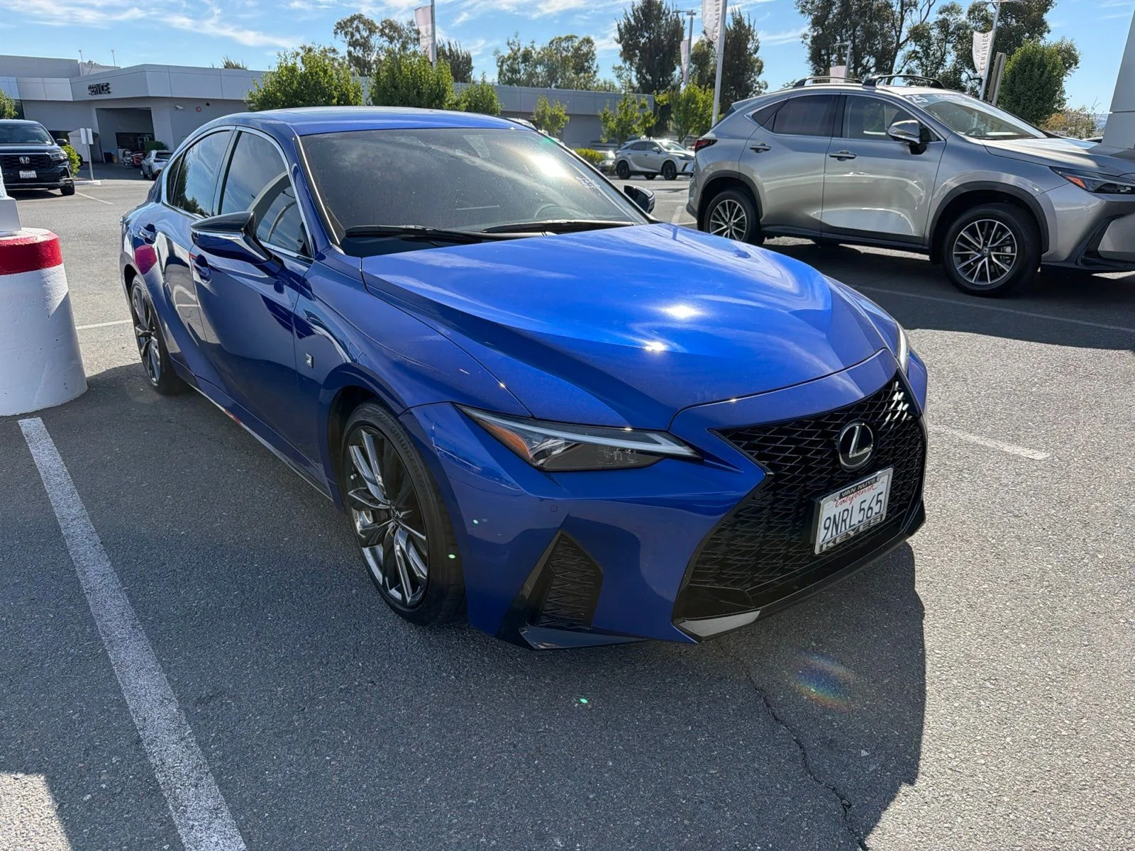 Certified Used 2024 ULTRASONIC BLUE MICA 2.0 Lexus 350 F SPORT image 1