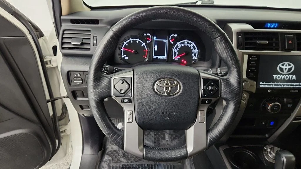 Used 2023 Ice Cap Toyota SR5 Premium 4WD w/ Power Moonroof & Trail Running Boards image 14
