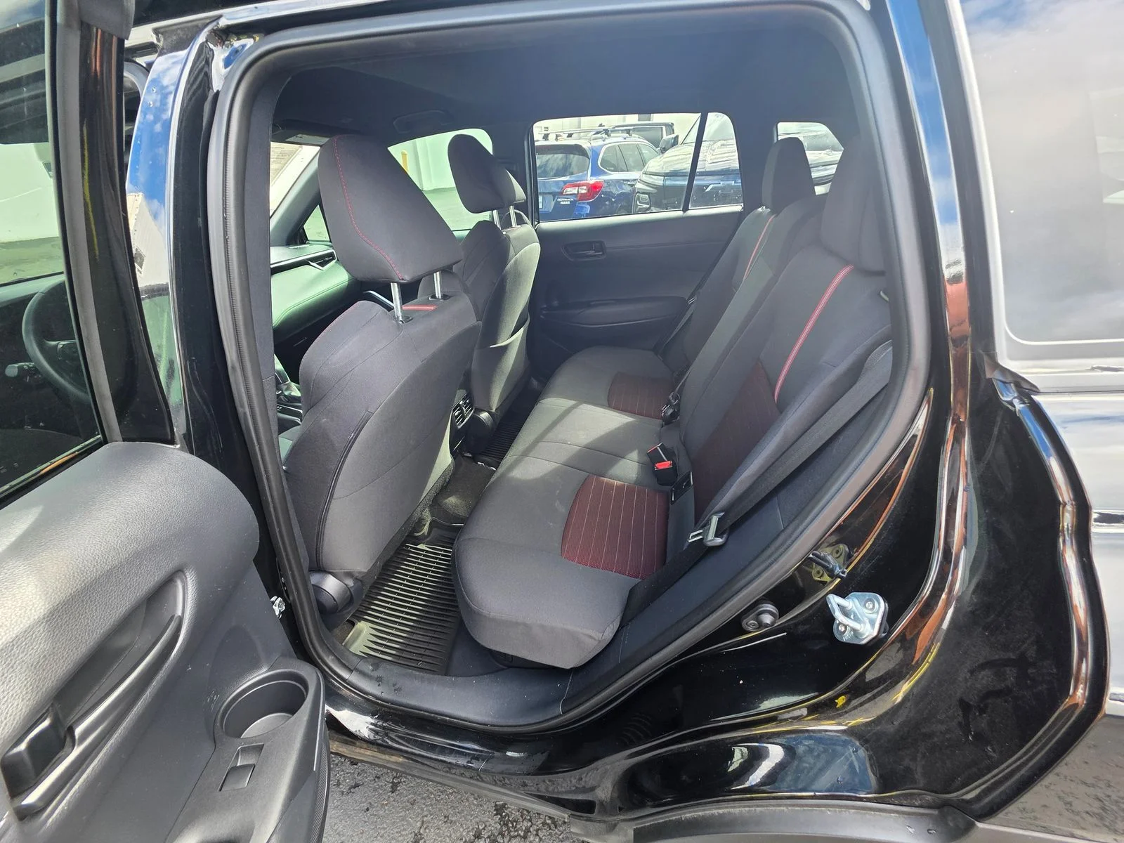 Used 2025 Jet Black Toyota Hybrid Nightshade image 13