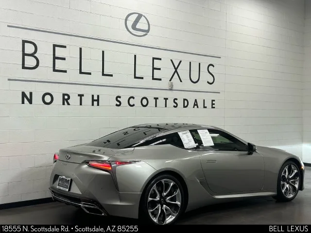 Used 2018 Silver Lexus 500 image 4