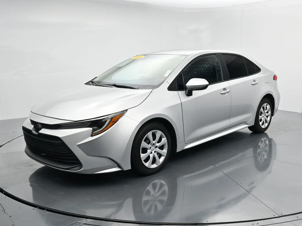 Used 2024 Silver Toyota LE image 3