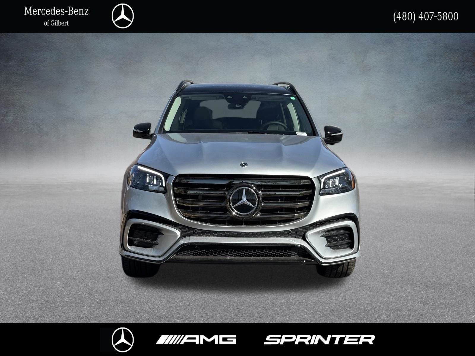 New 2026 Cirrus Silver Metallic Mercedes-Benz GLS 450 image 2