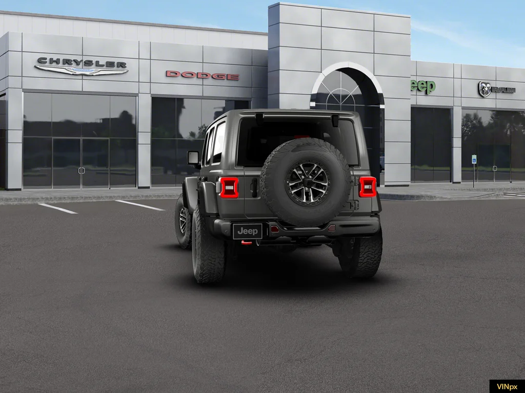 New 2026 Granite Crystal Metallic Clear-Coat Exterior Paint Jeep Rubicon X image 12