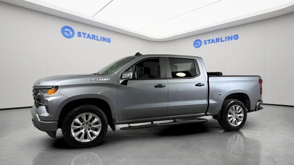 Used 2024 Sterling Gray Metallic Chevrolet Custom image 2
