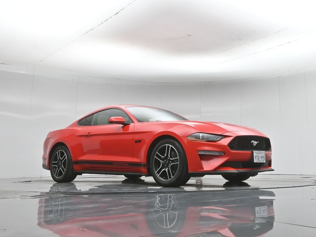 Certified Used 2022 Red Ford EcoBoost Premium image 4