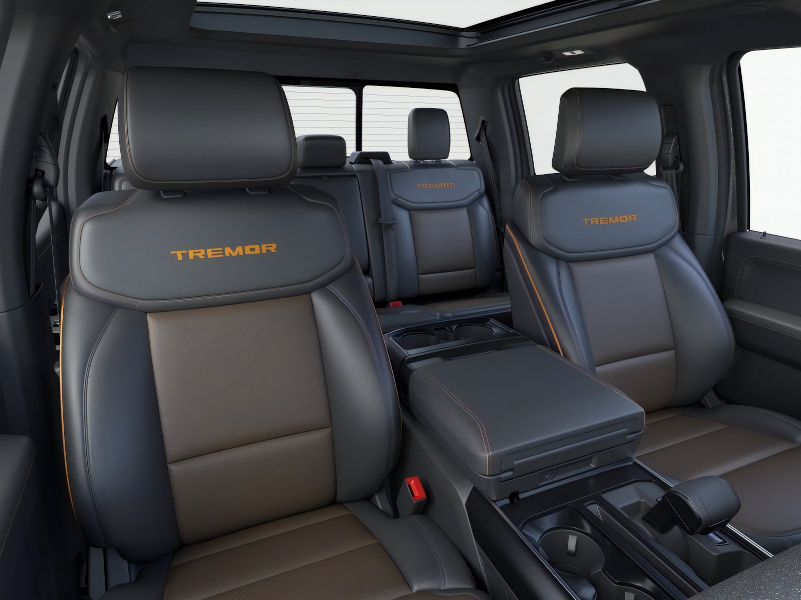 New 2026 Carbonized Gray Metallic Ford Tremor image 10