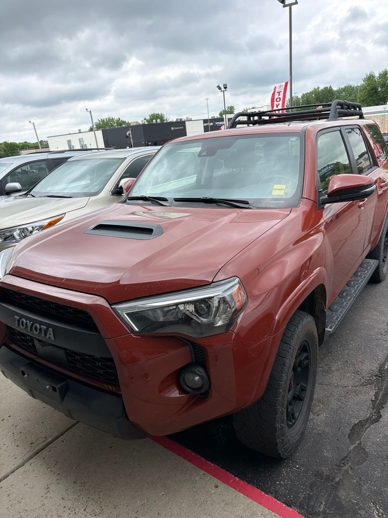 Used 2024 Orange Toyota TRD Pro image 1