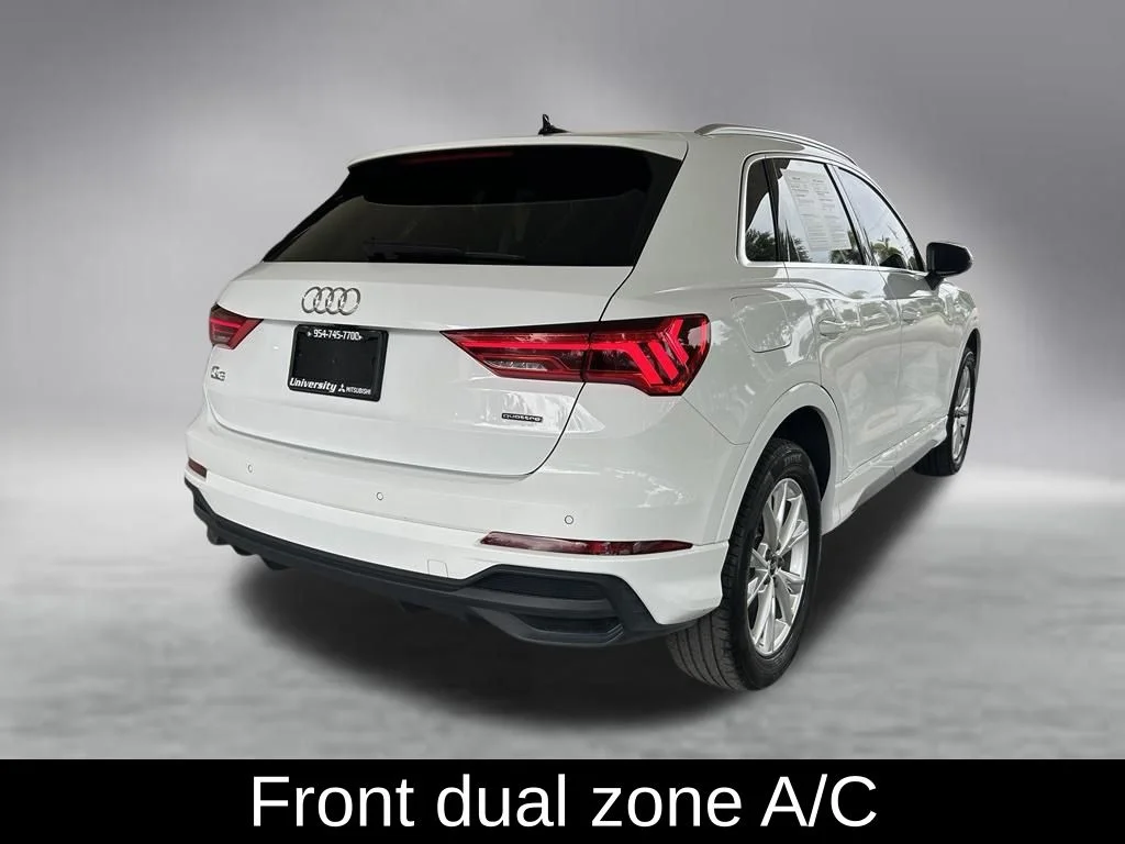 Used 2025 White Audi S LINE 45 PREMIUM PLUS image 3