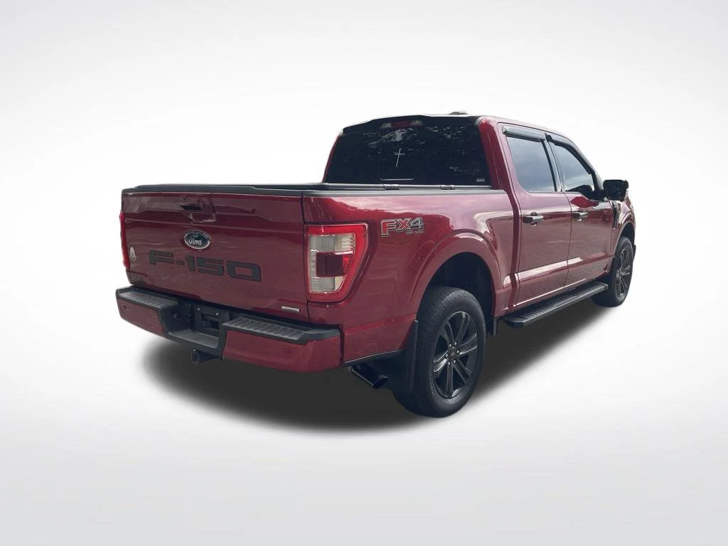Used 2023 Red Ford Lariat image 4