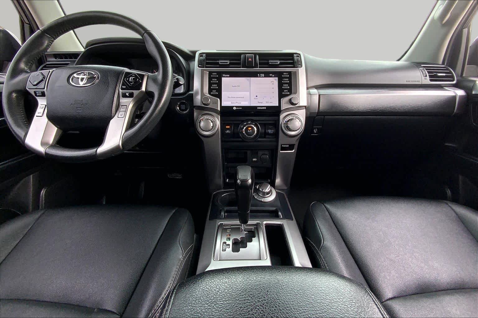 Used 2022 Midnight Black Metallic Toyota TRD Sport image 15