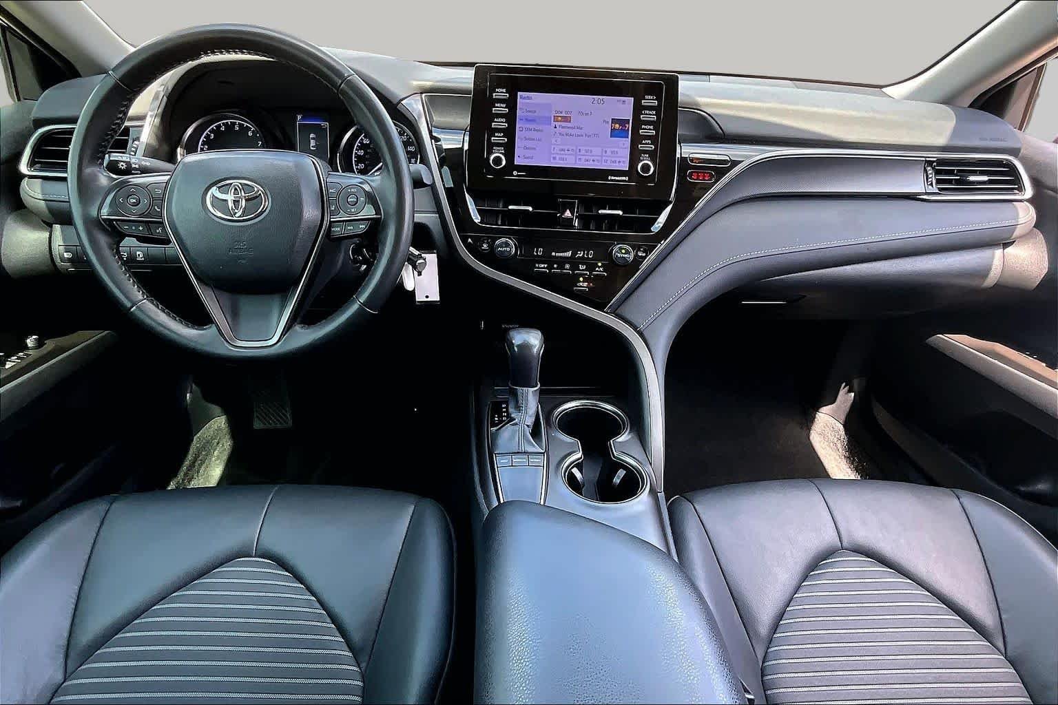 Used 2023 Midnight Black Metallic Toyota SE image 14