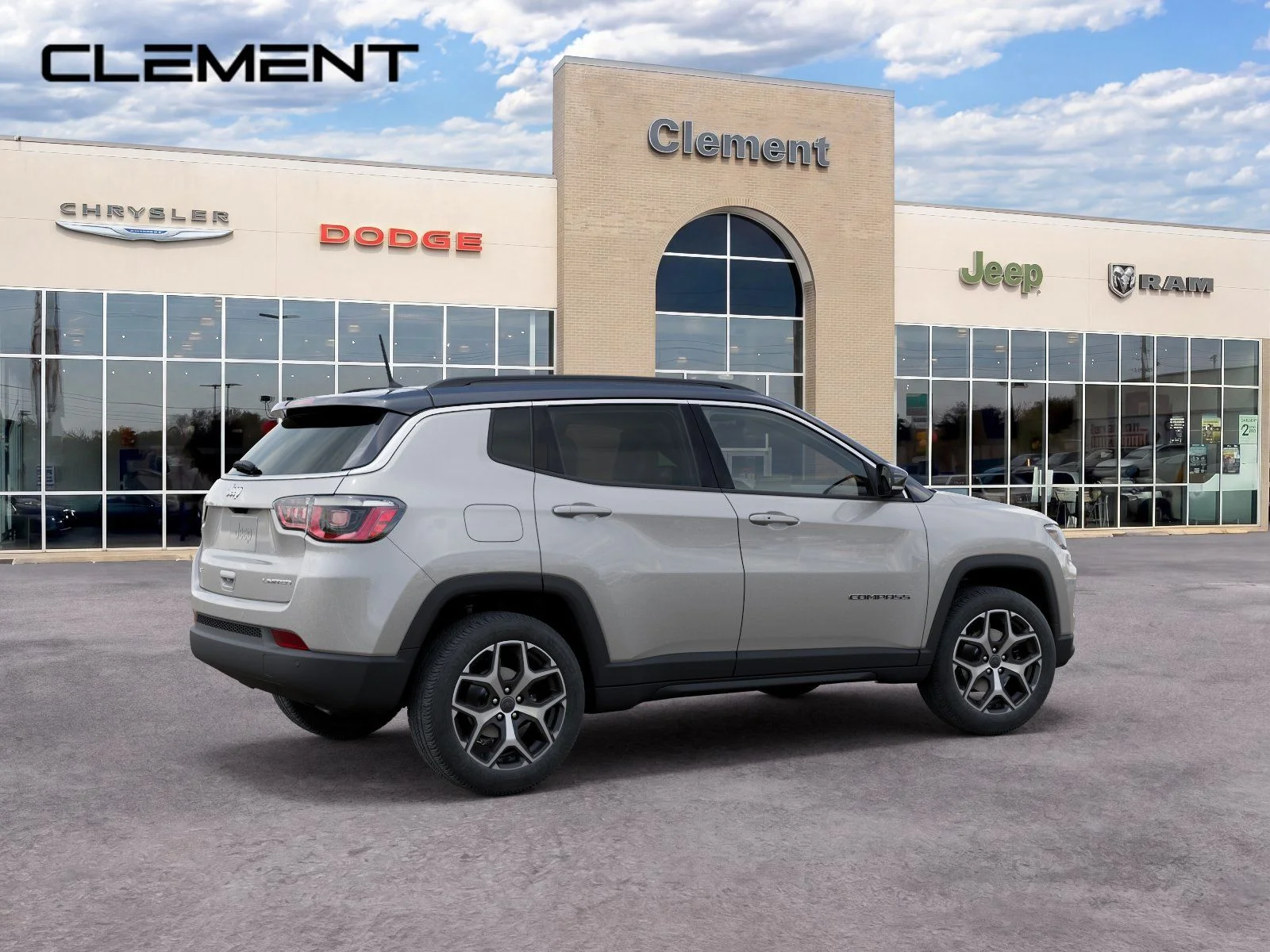 New 2026 Silver Zynith Metallic Clear-Coat Exterior Paint Jeep Limited image 4