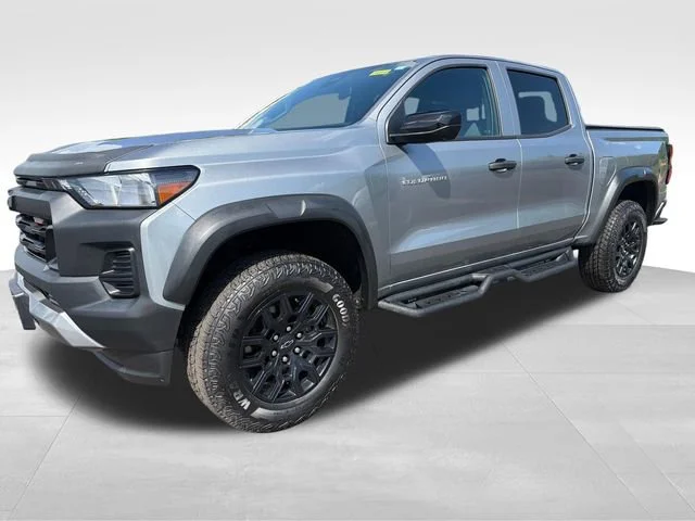 Used 2024 Sterling Gray Metallic Chevrolet Trail Boss image 1