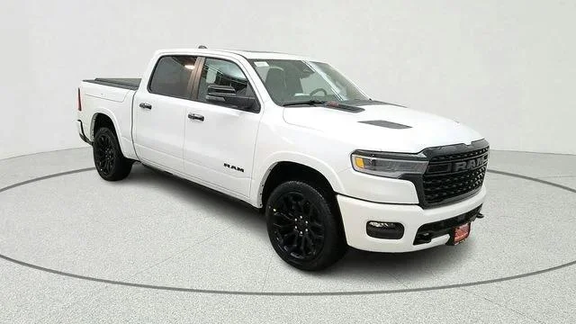 New 2026 Ivory White Tri-Coat Pearlcoat RAM Limited image 12