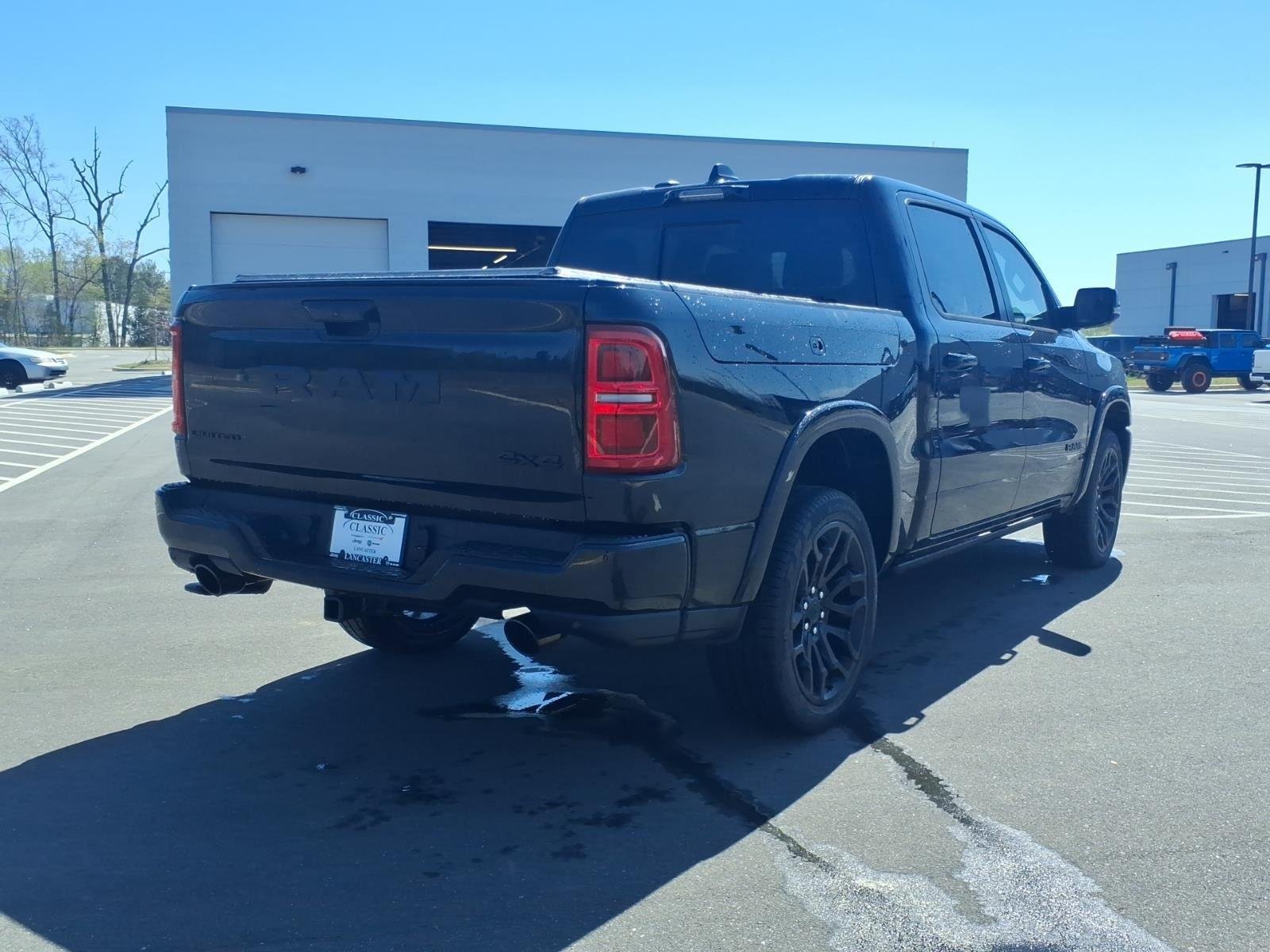 New 2026 Diamond Black Crystal Pearl-Coat Exterior Paint RAM Limited image 2
