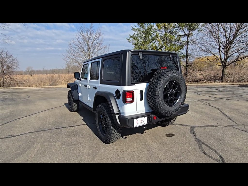 New 2026 Bright White Clear-Coat Exterior Paint Jeep Willys image 8