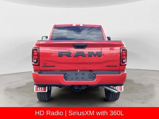 New 2026 Flame Red Clearcoat Ram BIG HORN CREW CAB 4X4 6