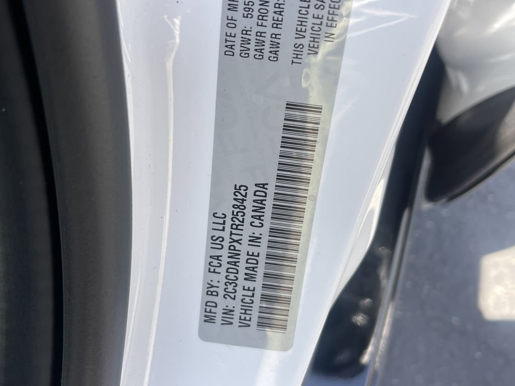 New 2026 White Knuckle Exterior Paint Dodge R/T image 36
