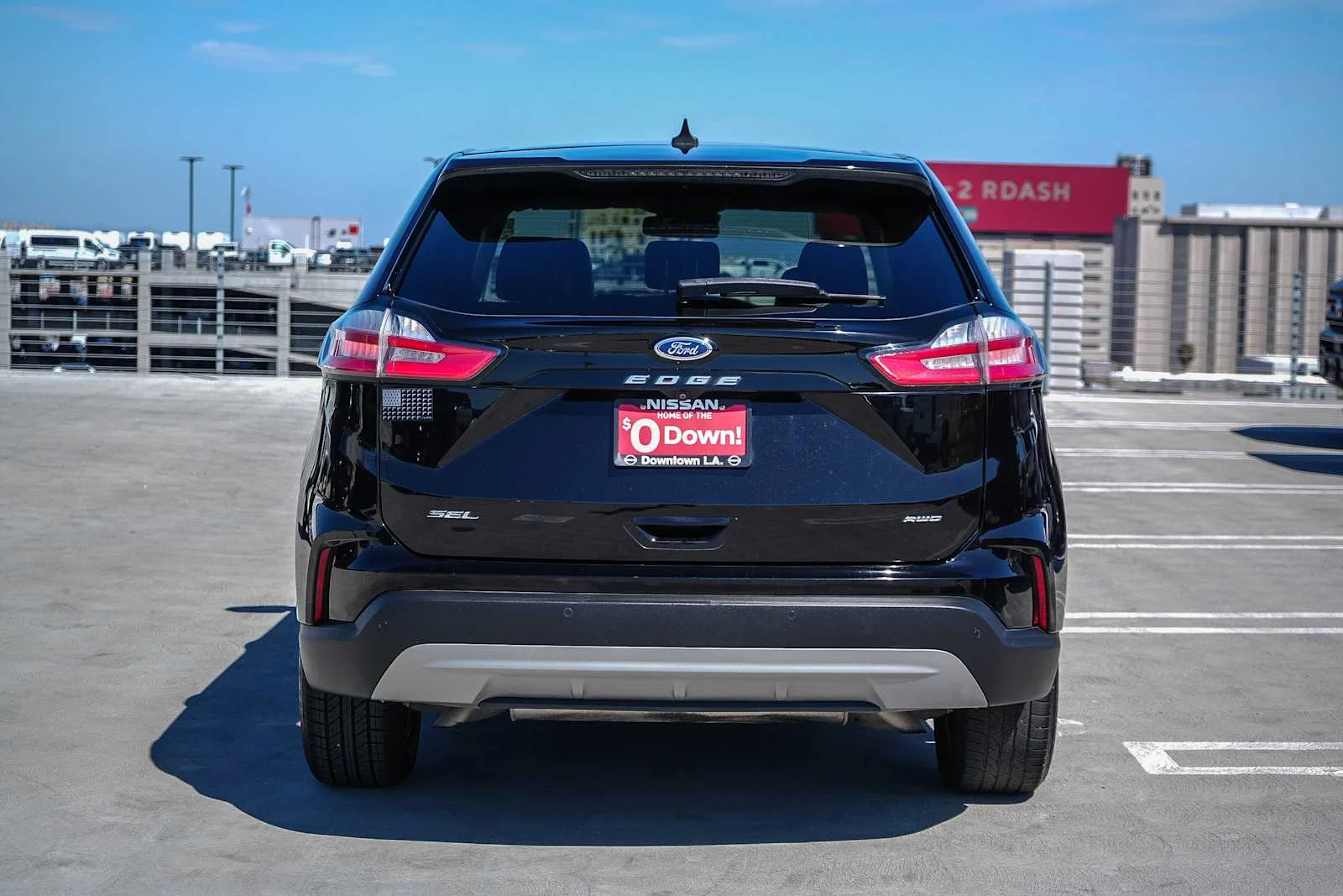 Used 2021 Agate Black Metallic Ford SEL image 8
